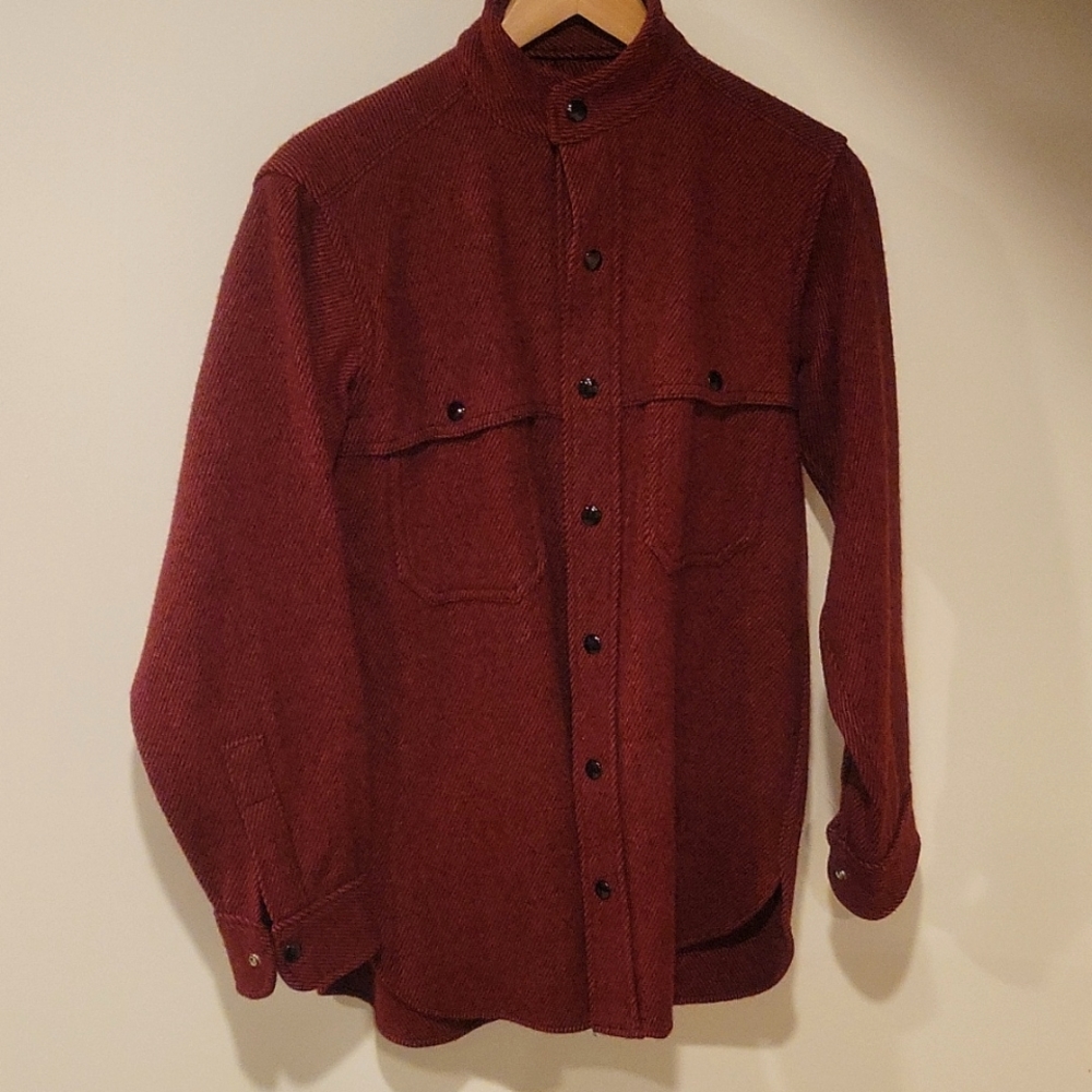 Paul Petzoldt wool over shirt jacket
